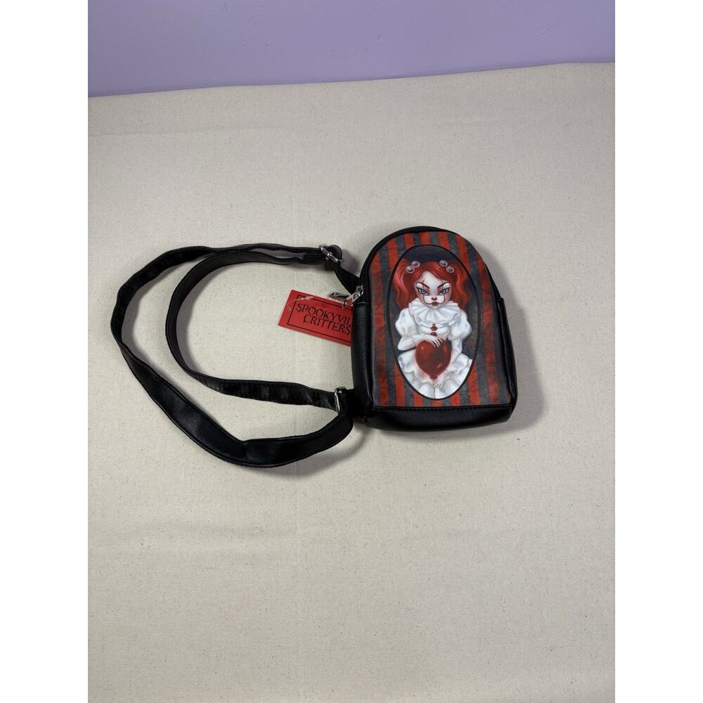 Spookyville Critters SmilyClown Girl Body Fanny Pack NWT